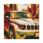 "Cars in Motion Painting" - Canvas