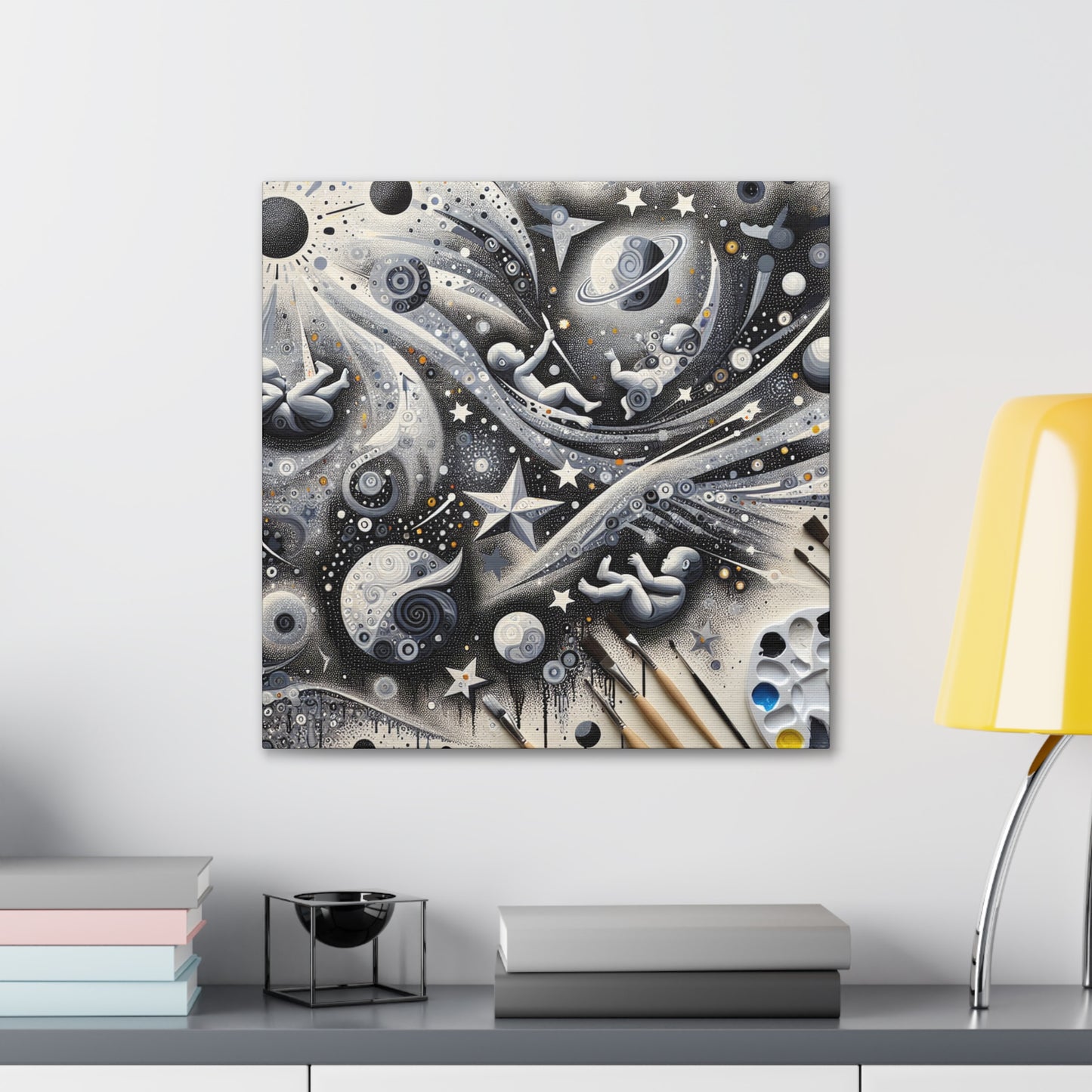 Starry Night Odyssey - Canvas