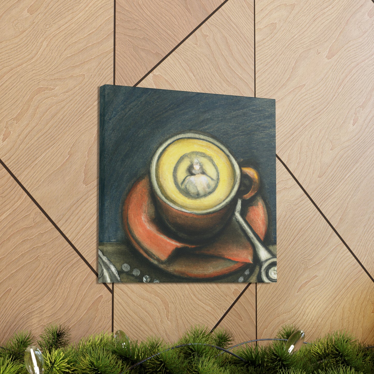 Cappuchino in Steampunk - Canvas