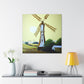 Windmill on the Hill - Canvas