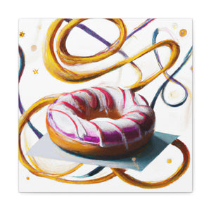 "Doughnut Rococo Dream" - Canvas