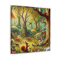 Enchanted Woodland Whispers - Canvas