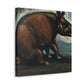 Malayan Tapir Painting - Canvas