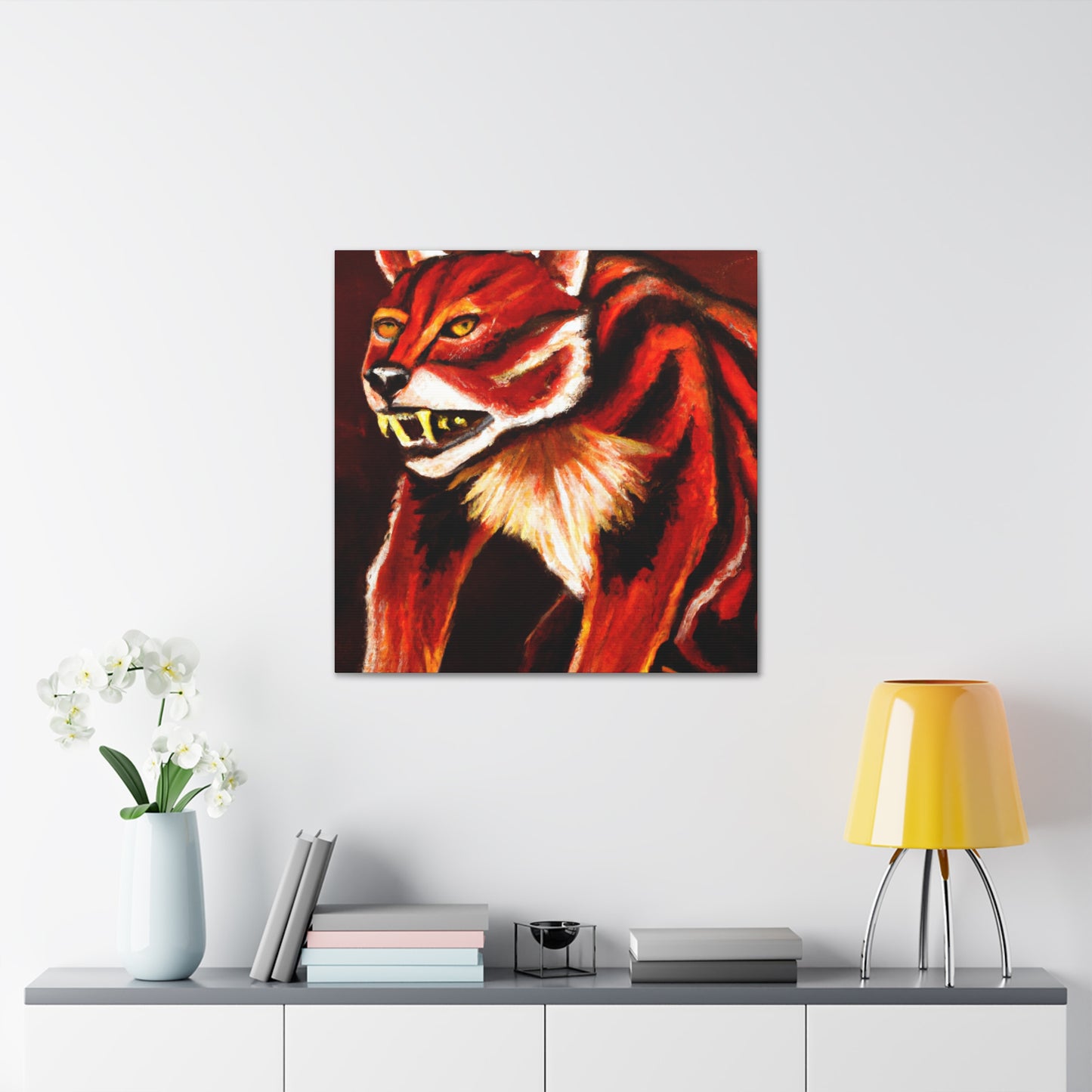 Tasmanian Tiger Regal - Canvas