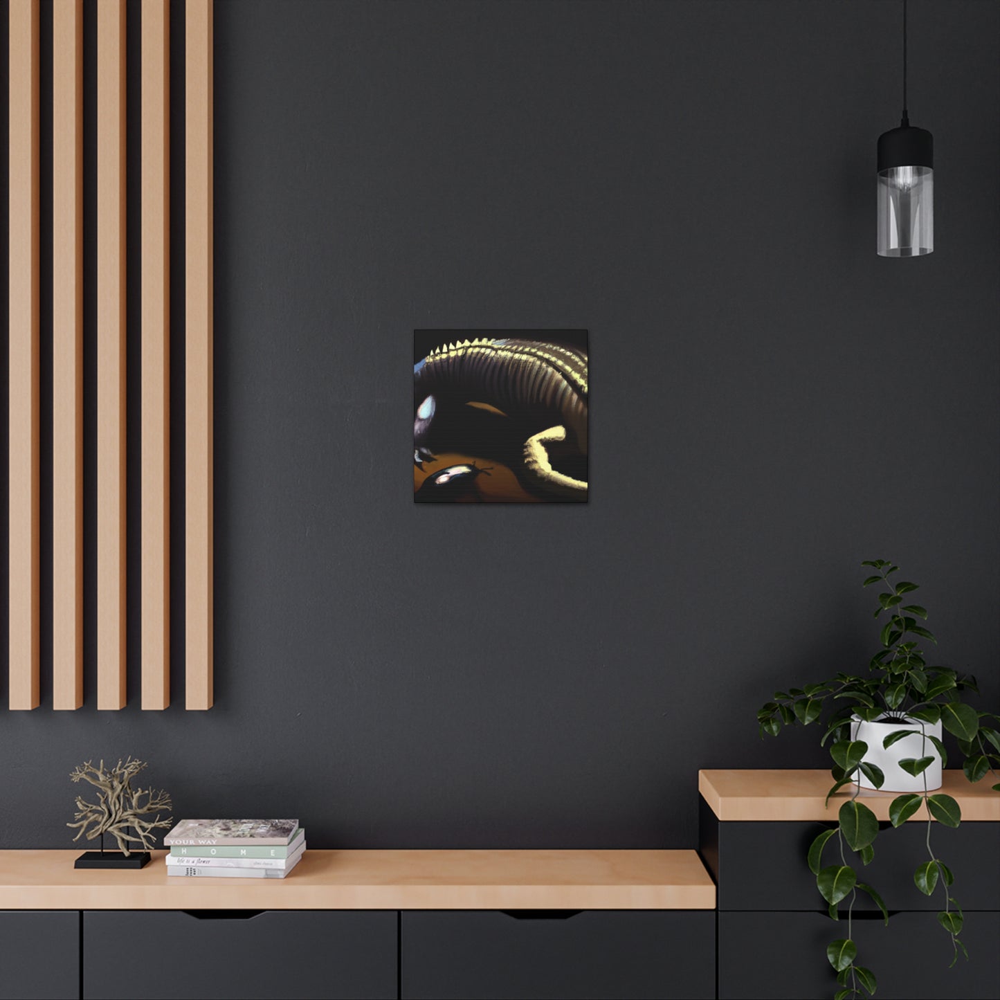 "Skink in Surrealism" - Canvas