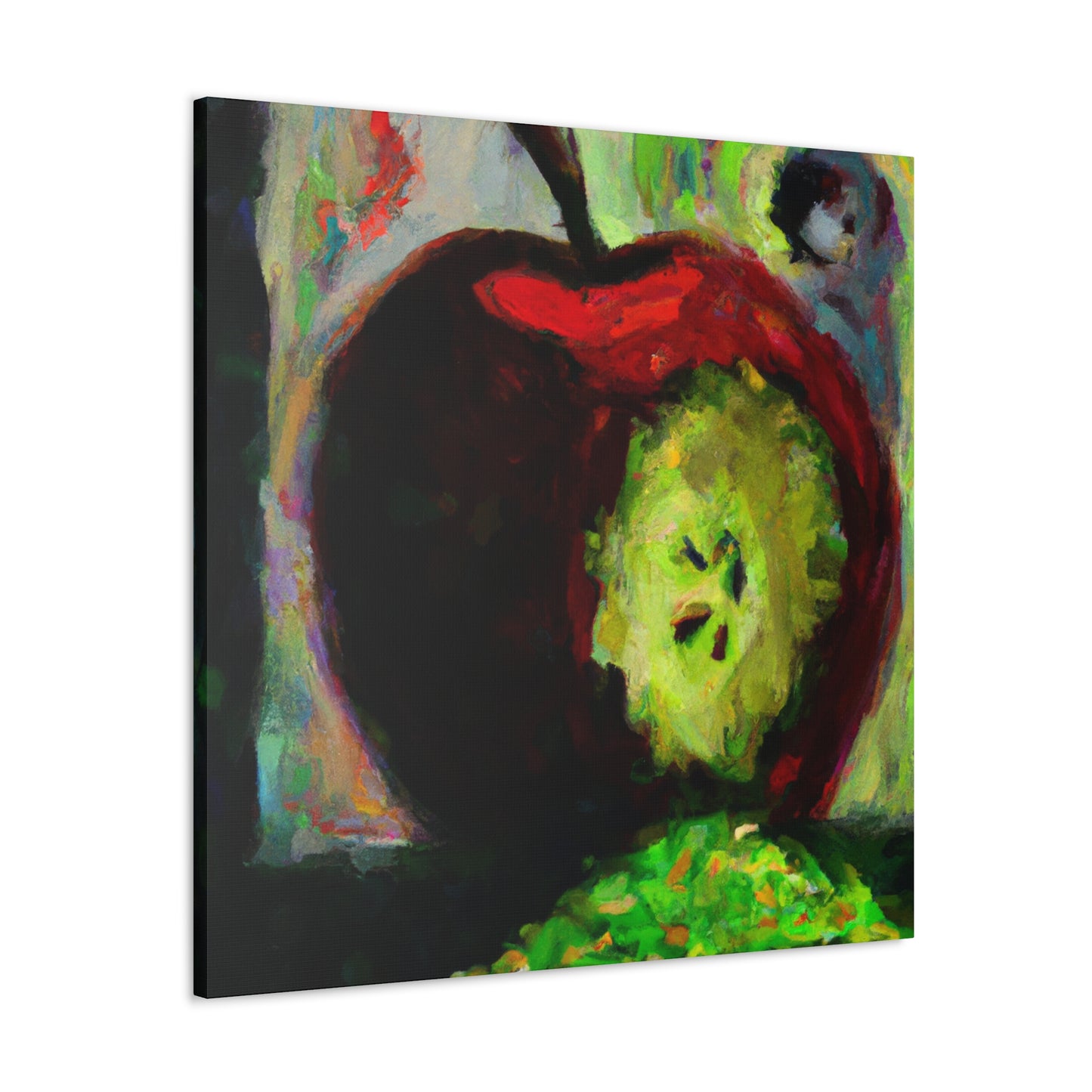 "Apple of Abstraction" - Canvas