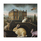 Rabbit at Dawning Light - Canvas