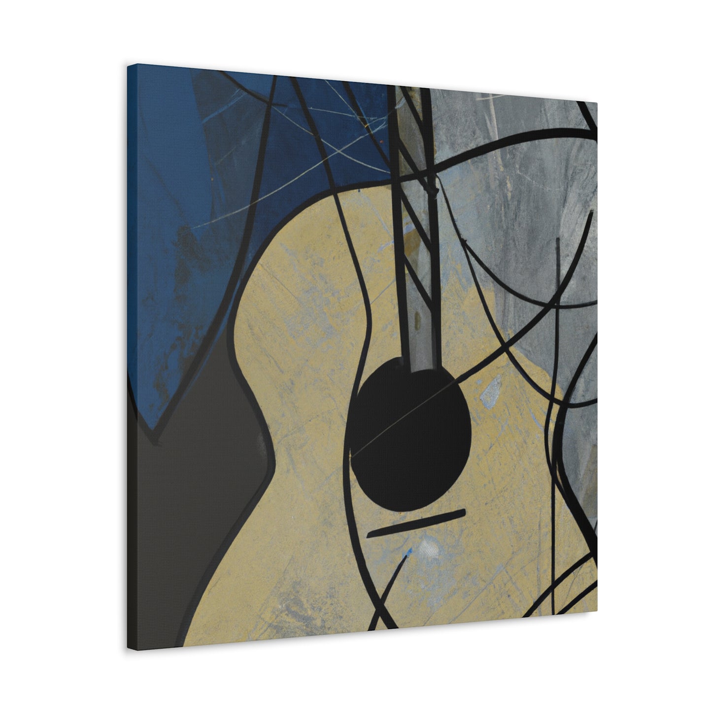 "Strings of Melody Resonate" - Canvas