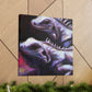 "Iguanas in Impressionism" - Canvas