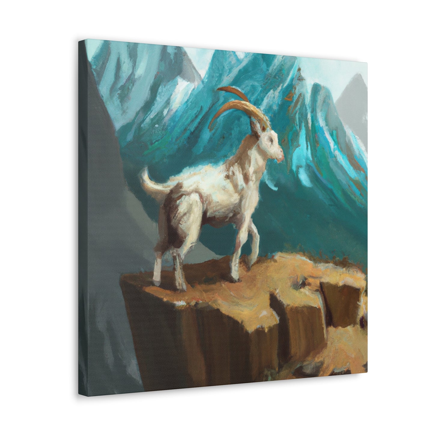 Mountain Goat Dreamscape - Canvas