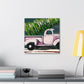 "Christmas Truck Revival Painting" - Canvas