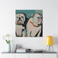 "Loyal English Bulldog' - Canvas