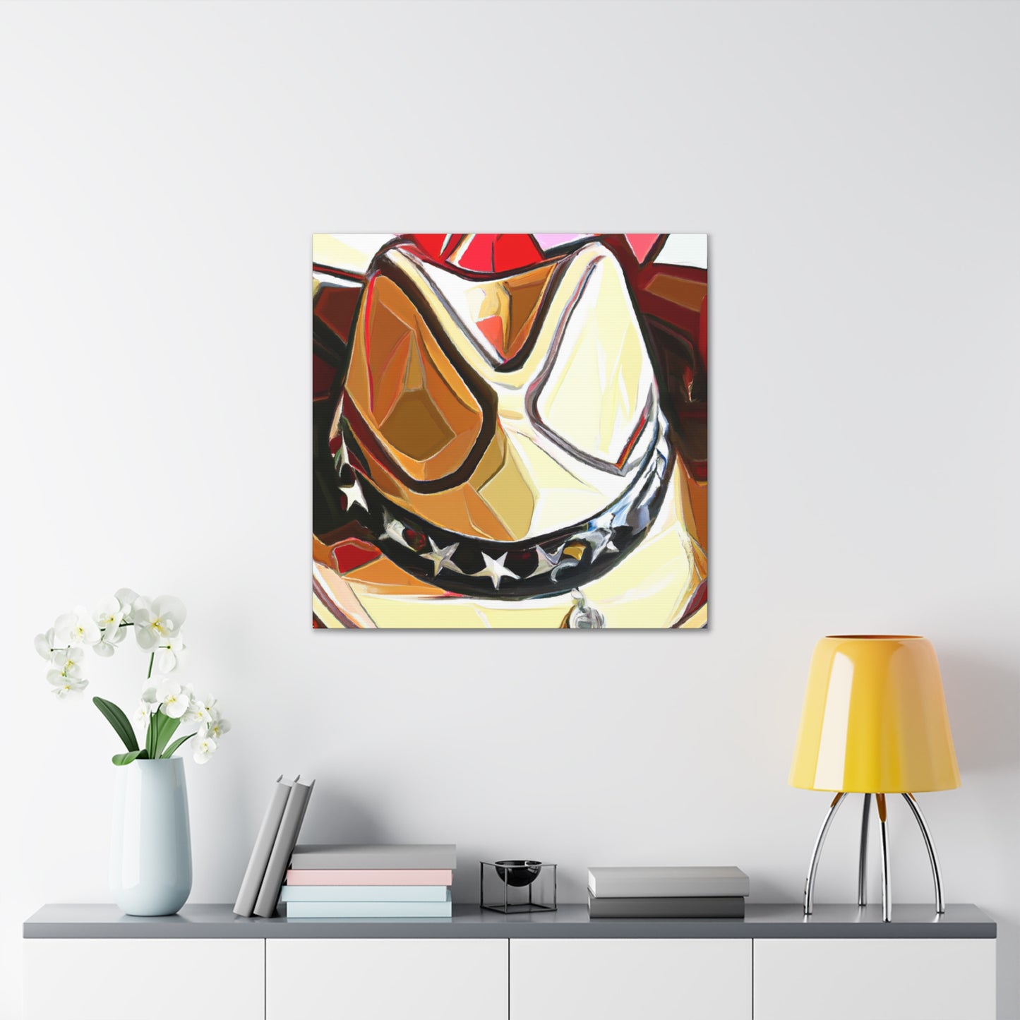 "Cowboy's 20s Stetson" - Canvas