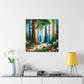 Whispering Woodland Enchantment - Canvas