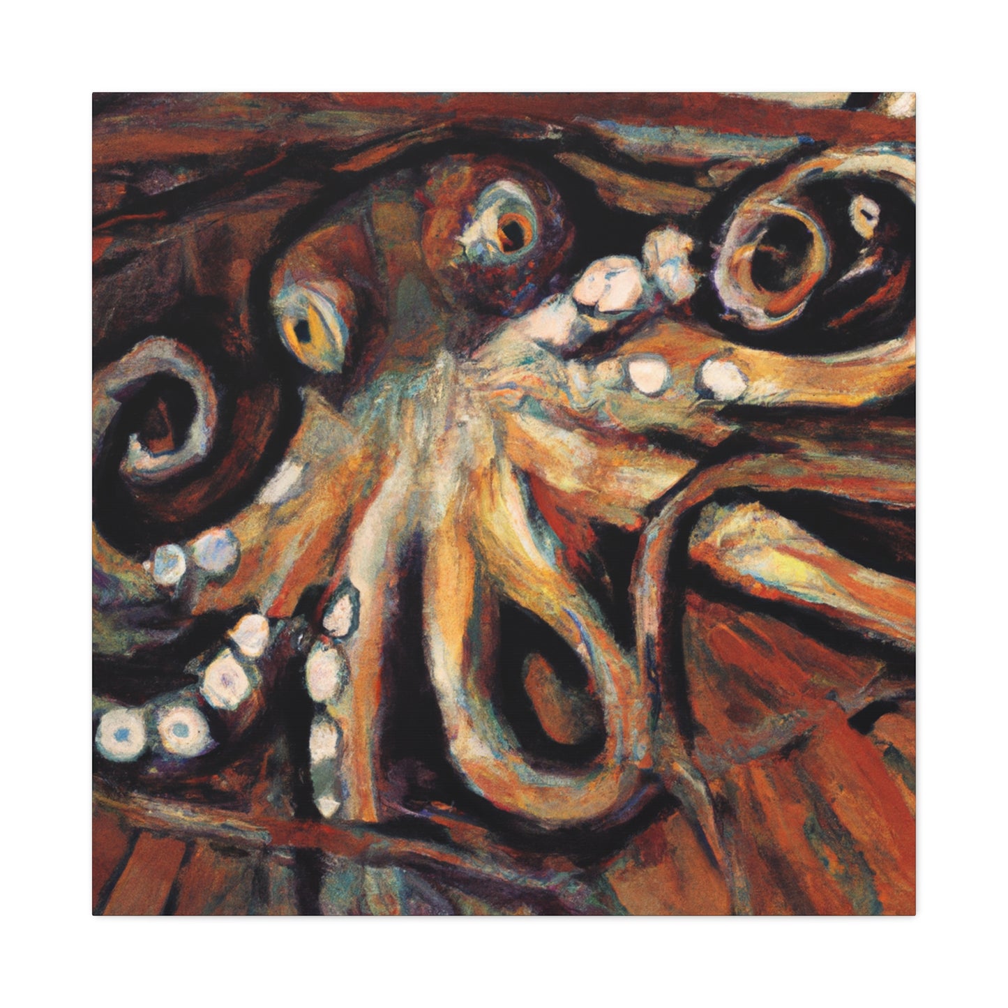 Octopus Impressionism Dream - Canvas