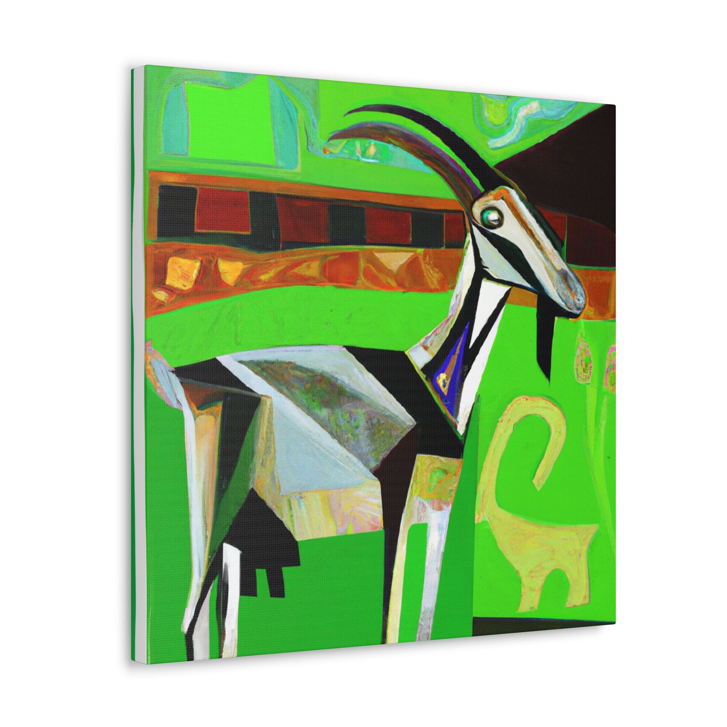 Goat of Art Deco - Canvas