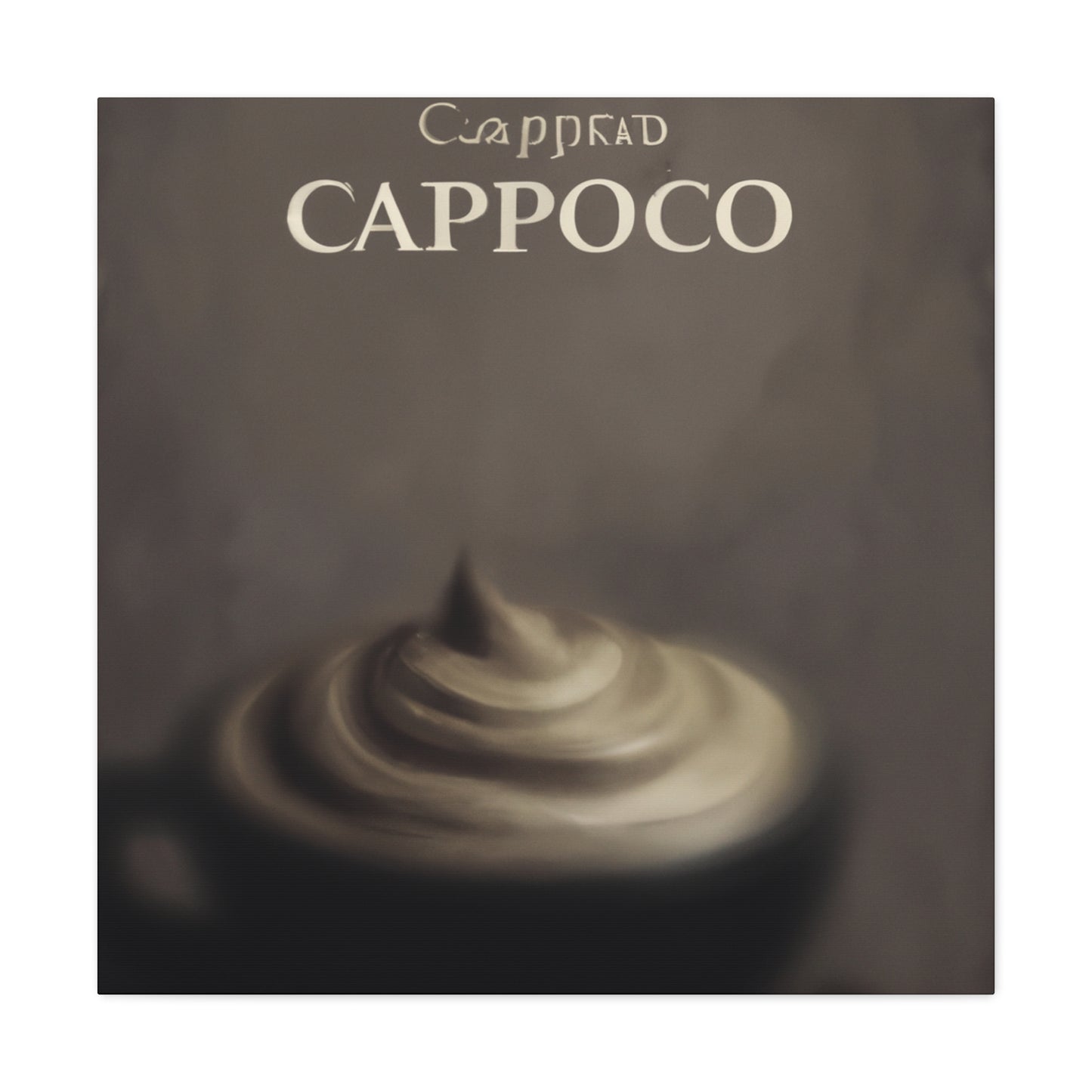 "Cappuchino's Baroque Beauty" - Canvas