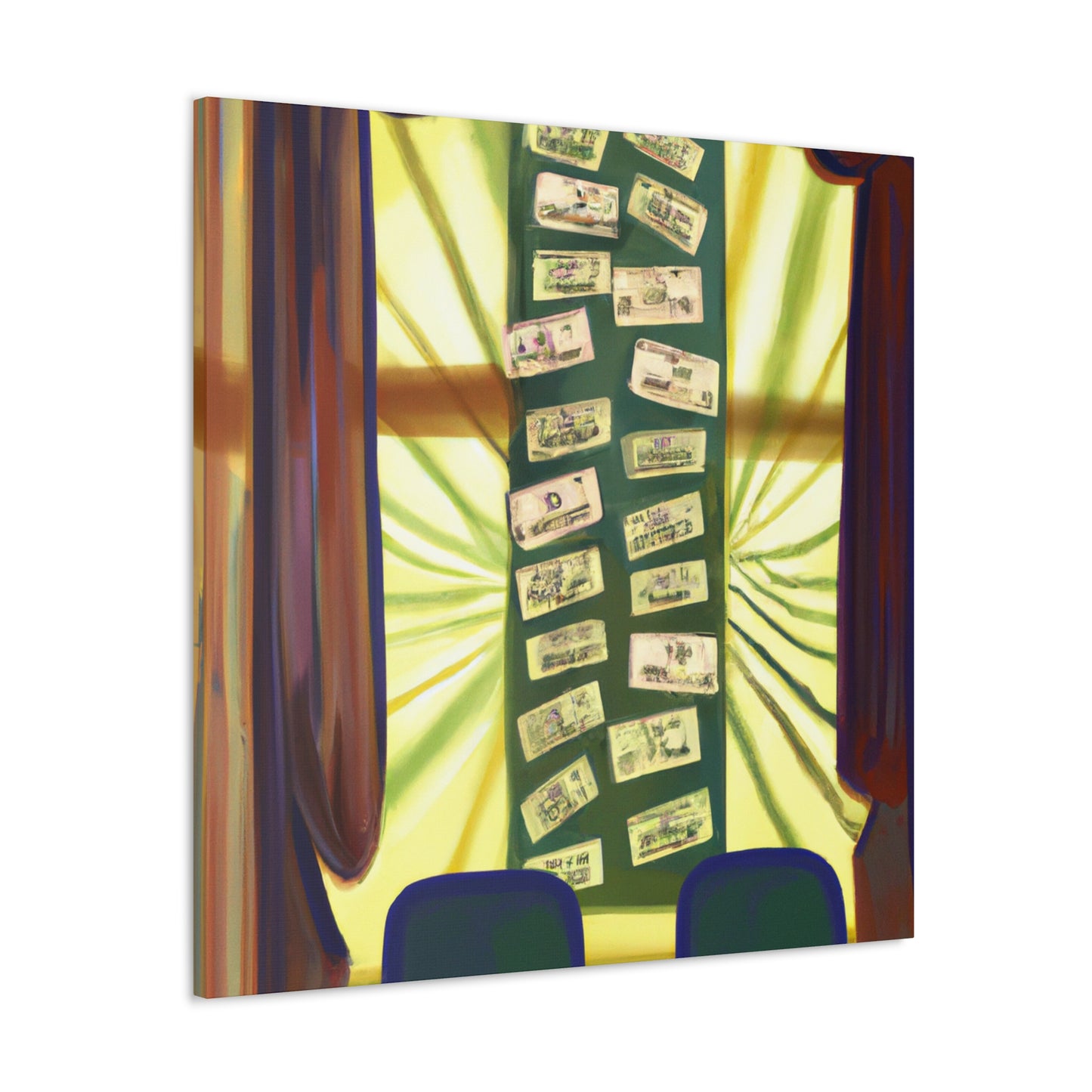 "Dream Cinema Tickets" - Canvas