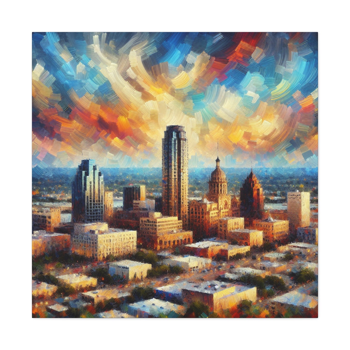 "San Antonio Serene Splendor" - Canvas