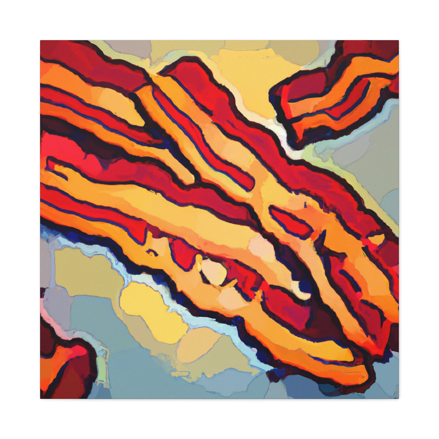 "Bacon in Pop Art" - Canvas