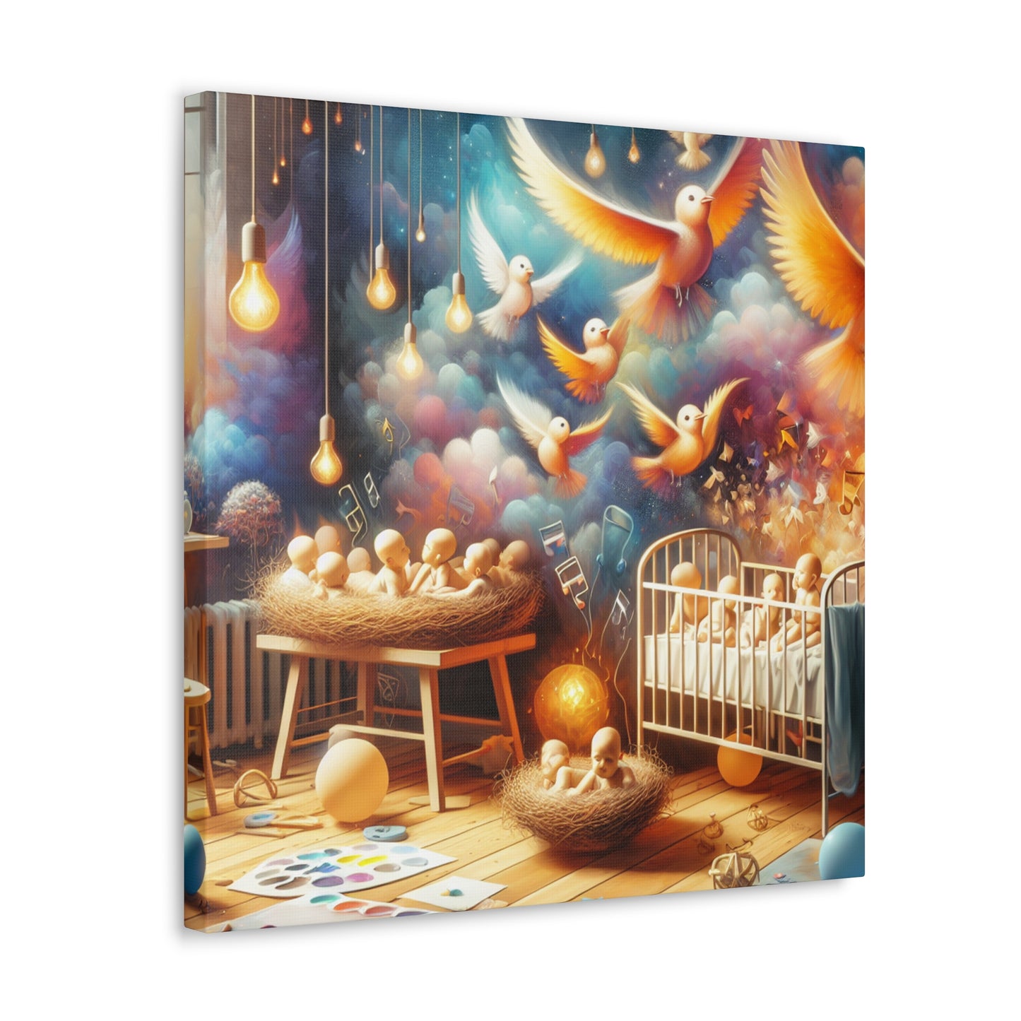 Avian Dreamscape Serenade - Canvas