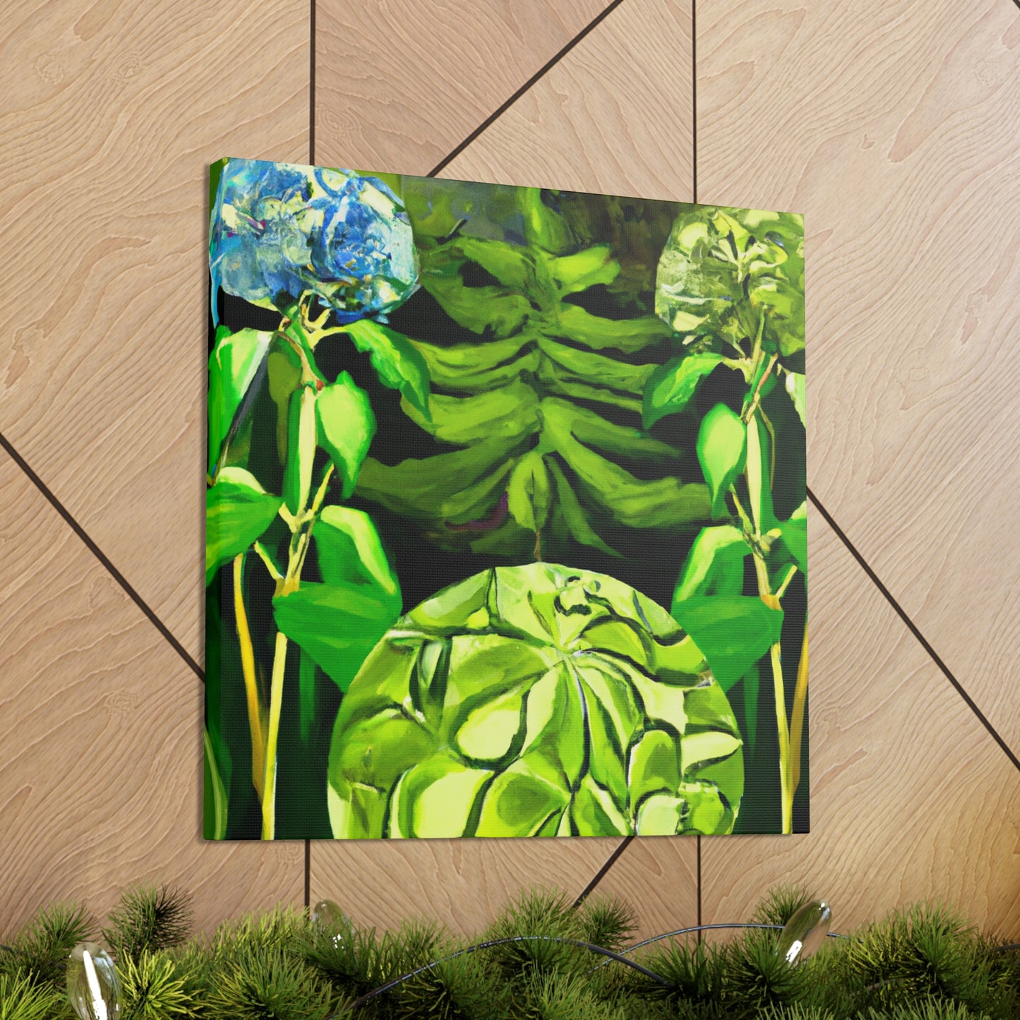 "Hydrangea's Surreal Dream" - Canvas