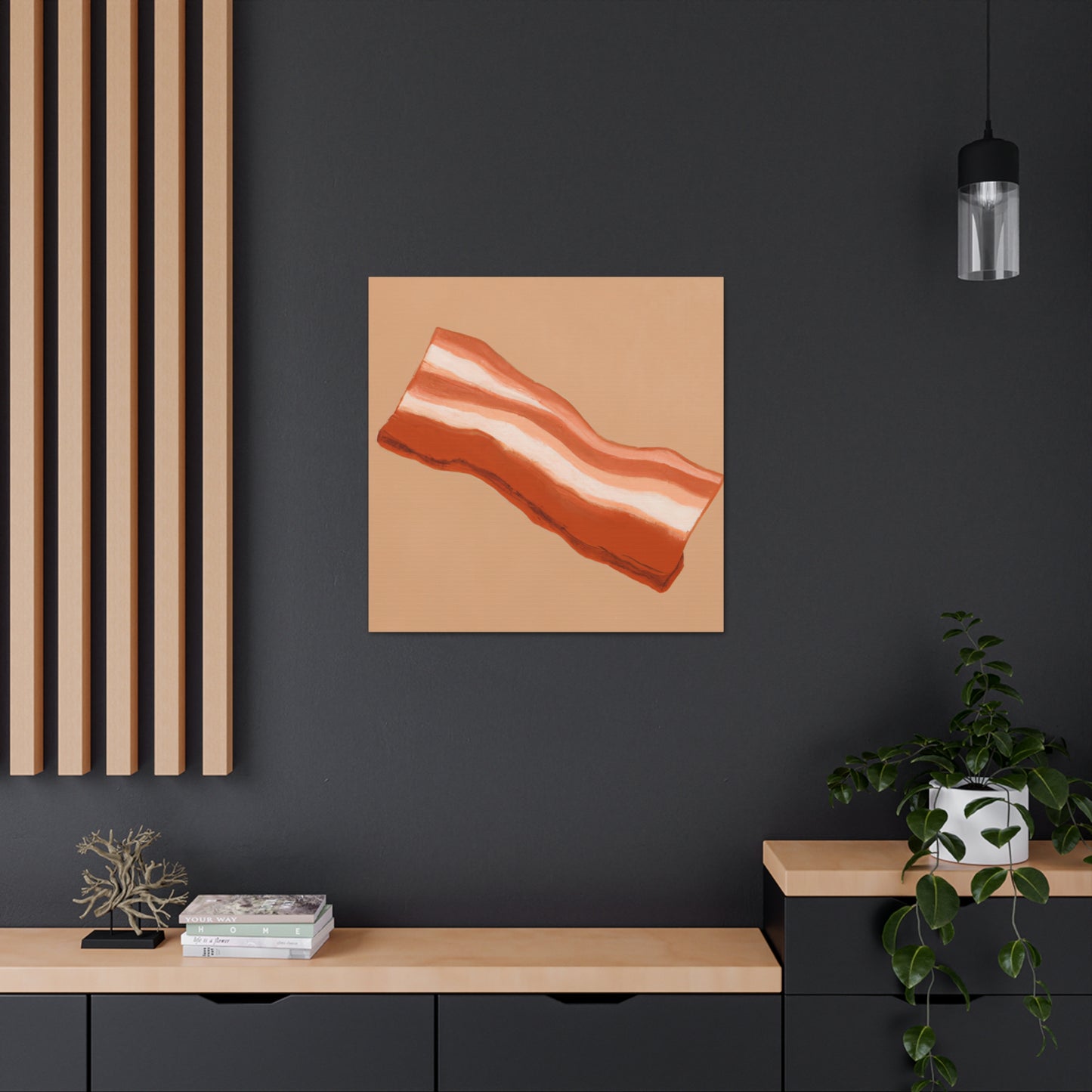 "Bacon Minimalism Dream" - Canvas