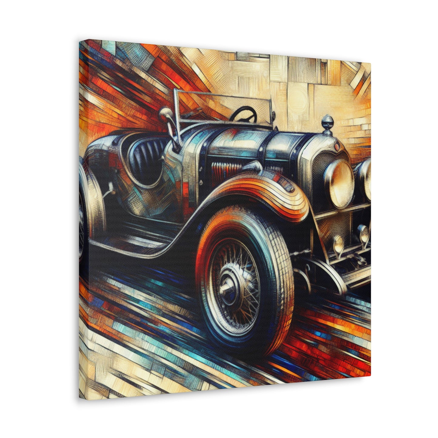 "Racing through Time" - Canvas