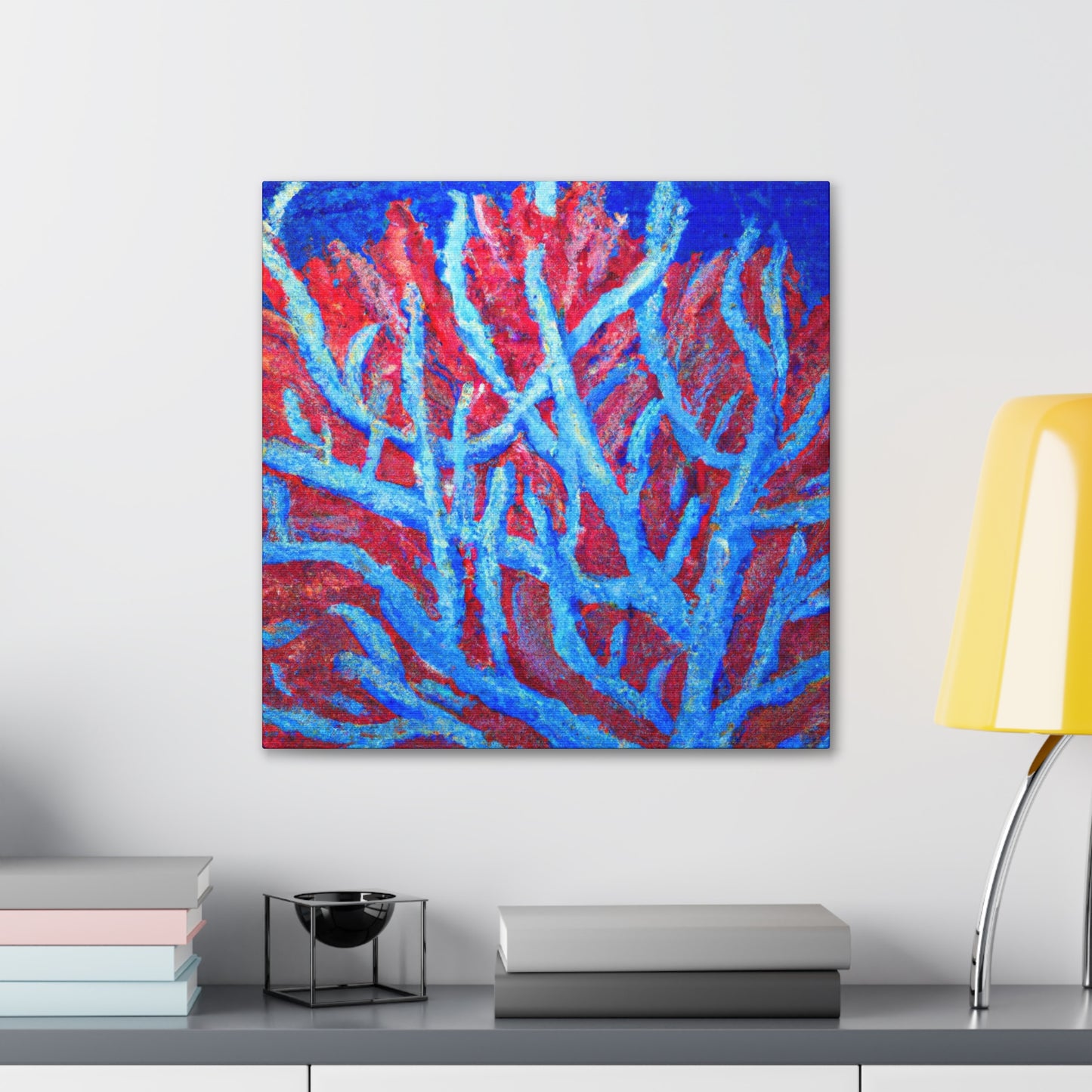 "Coral in Impressionism" - Canvas