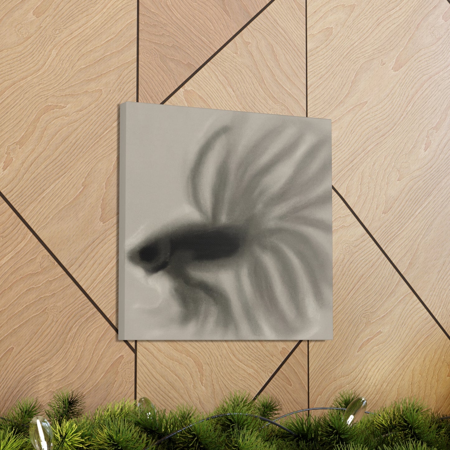 "Betta Among Expressionists" - Canvas