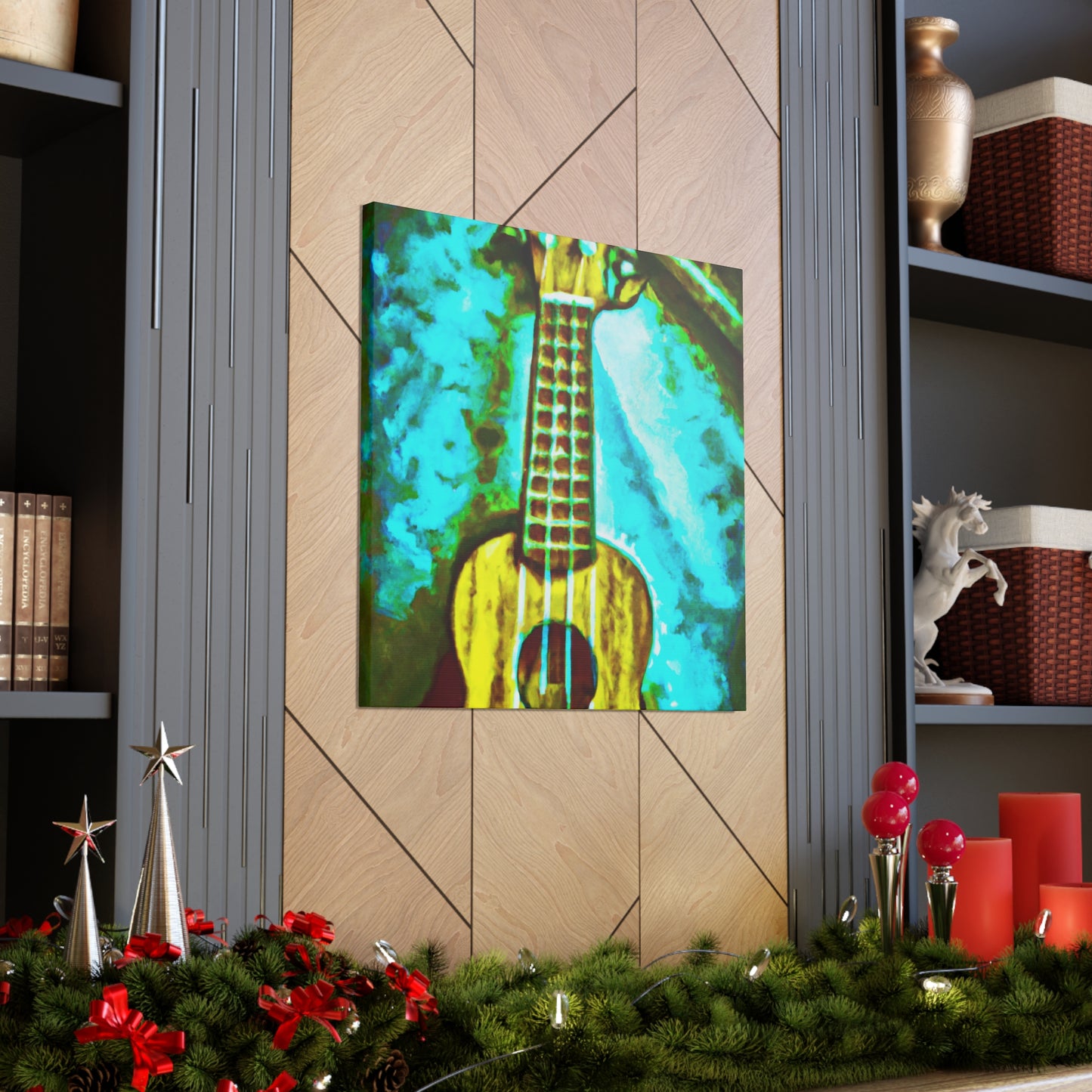 Ukelele Strumming Joy - Canvas