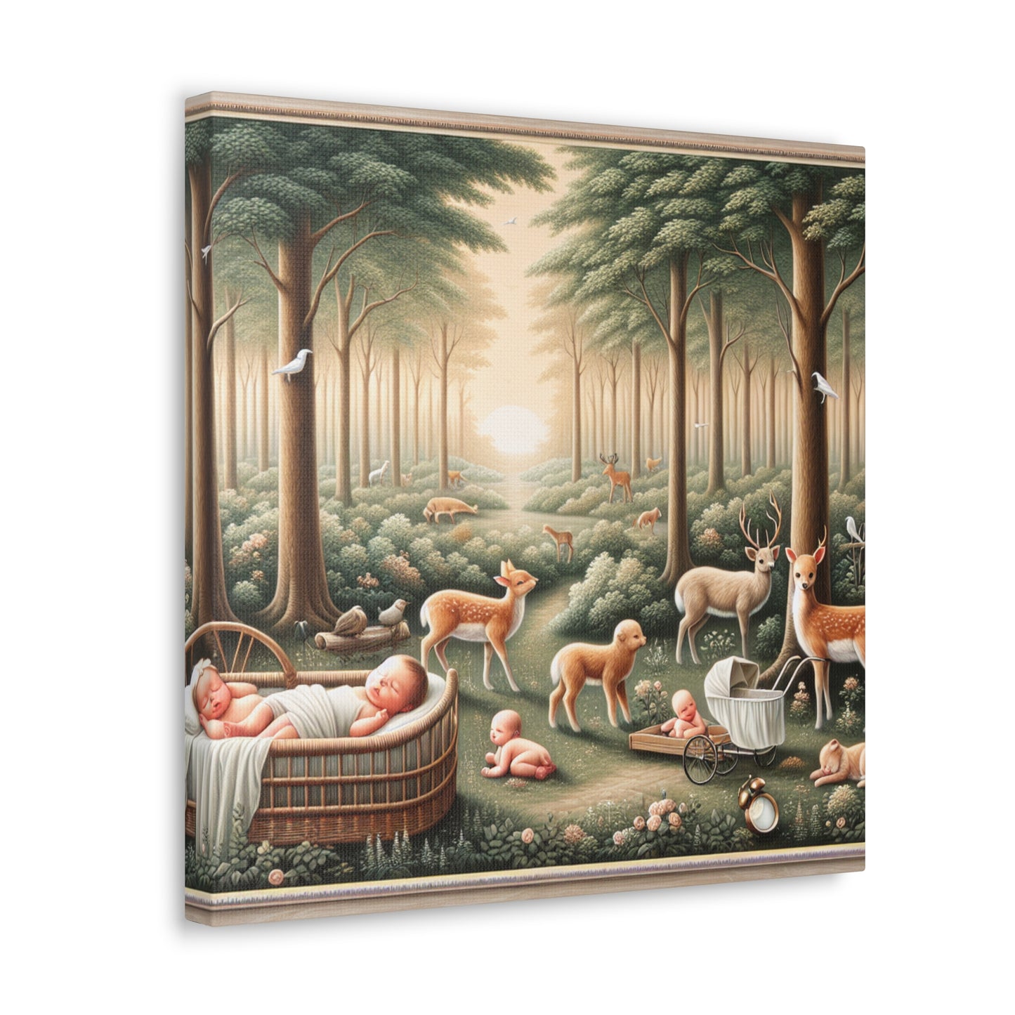 Whispering Woods Serenade - Canvas