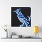 Blue Jay Expressionism - Canvas