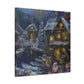 Santa's Workshop Wonderland - Canvas