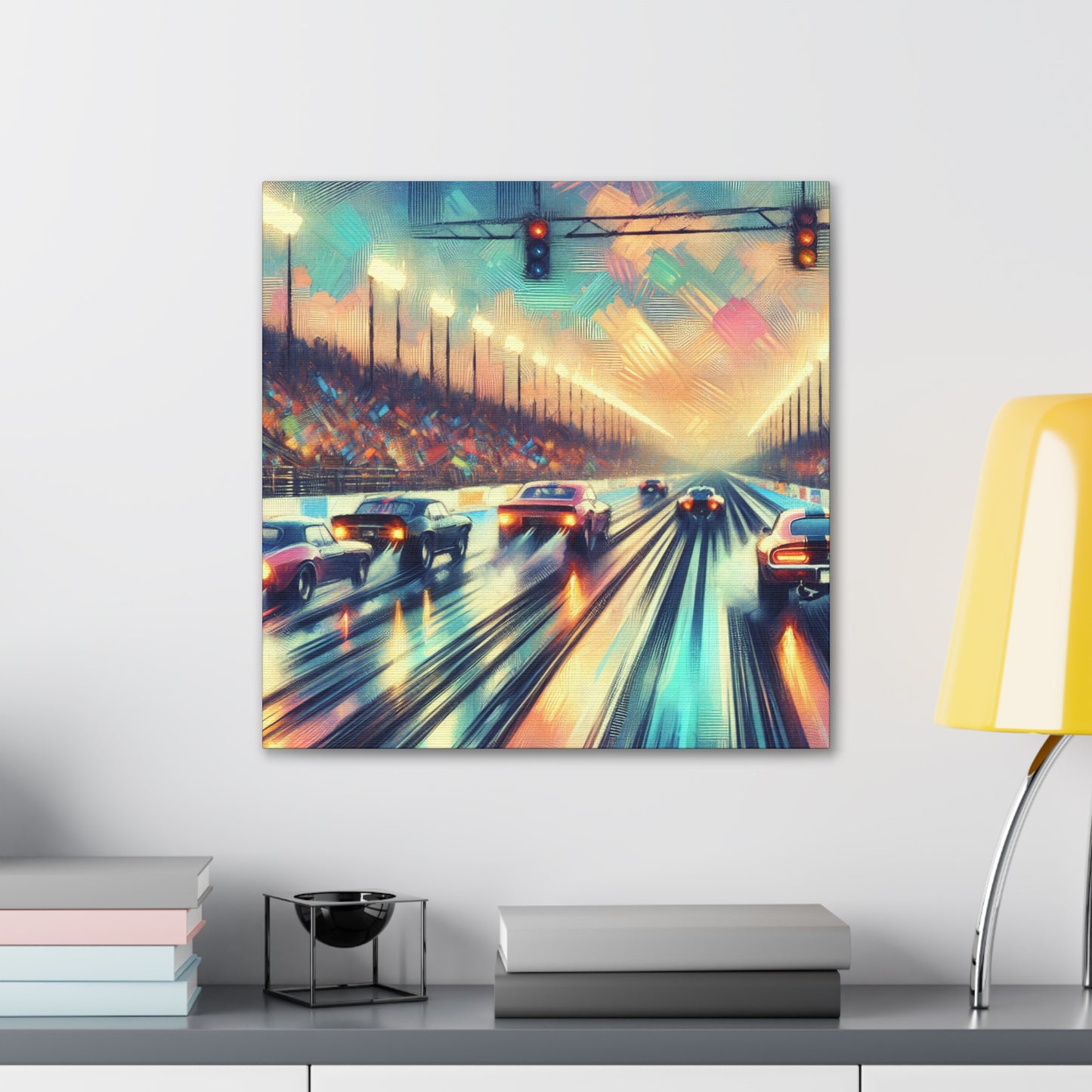 Roaring Thunder Speedway - Canvas