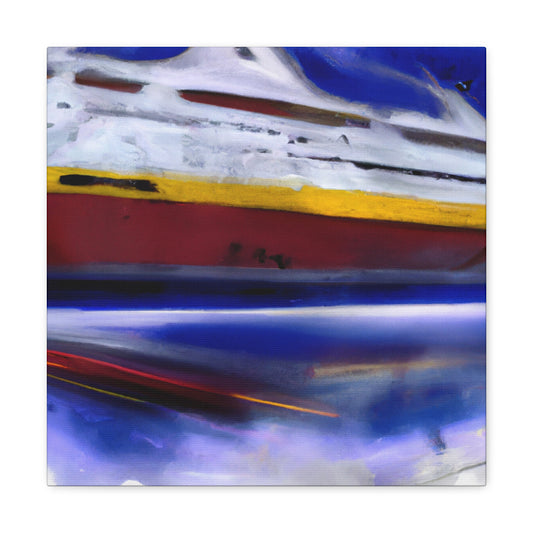 Ferry in Dreamland - Canvas