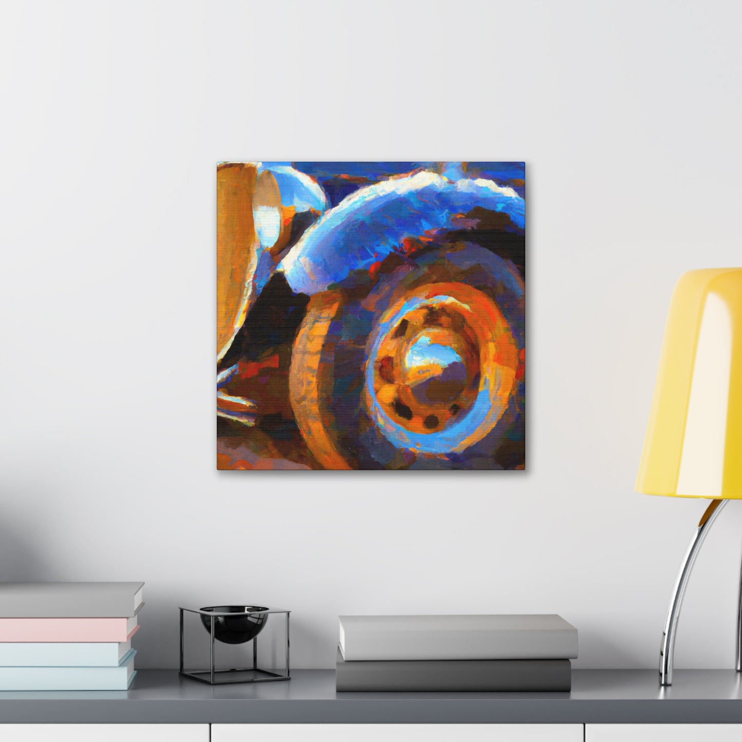 "Classic Automobile Radiance" - Canvas