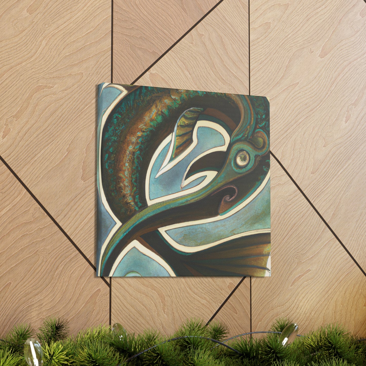 "Barracuda’s Art Nouveau." - Canvas