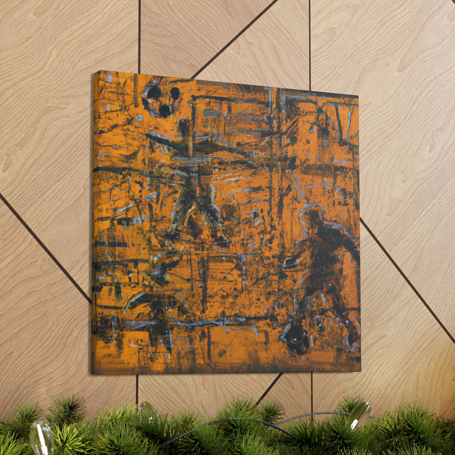 Kicking for Glory Soccer - Canvas