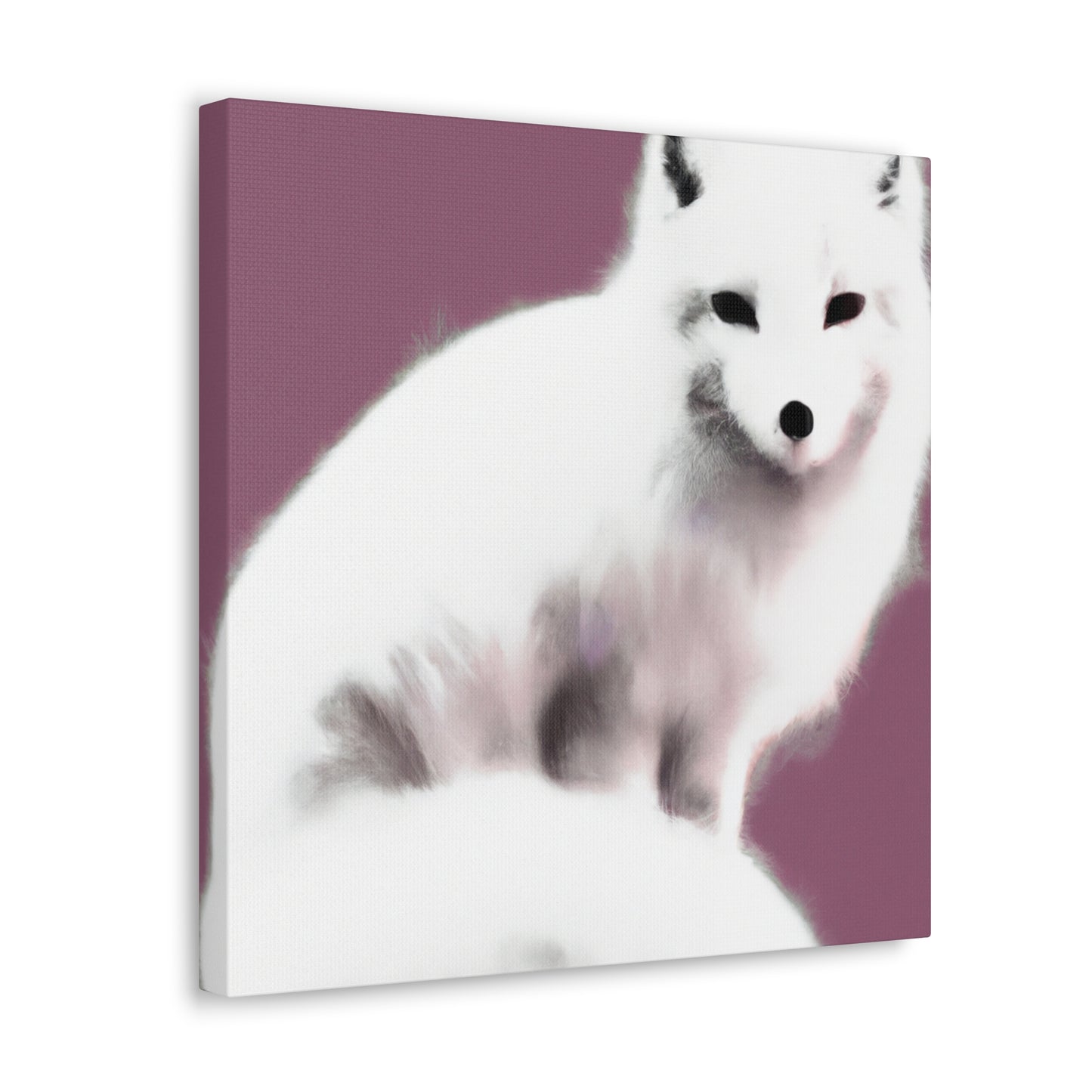 Arctic Fox Duo Bliss - Canvas