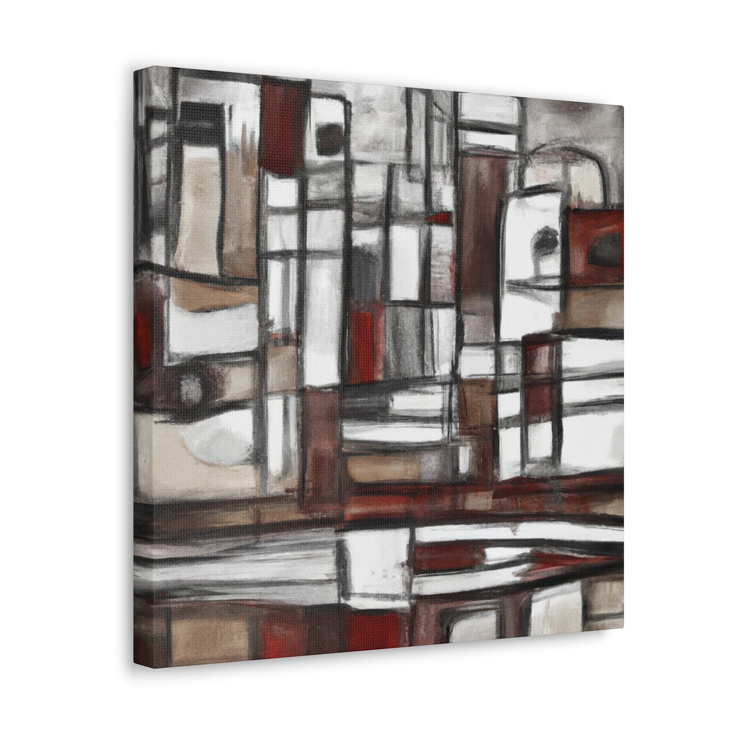 "Modern Art Decor Mosaic" - Canvas