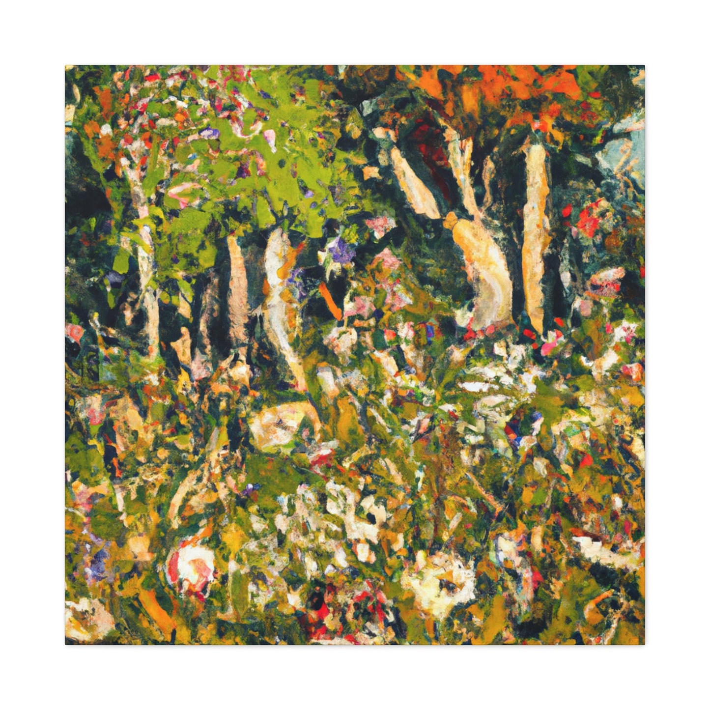 "Wildflowers in Color" - Canvas