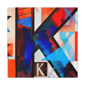 K's Radiant Silhouette - Canvas