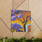 "Purple Jacaranda Bloom" - Canvas