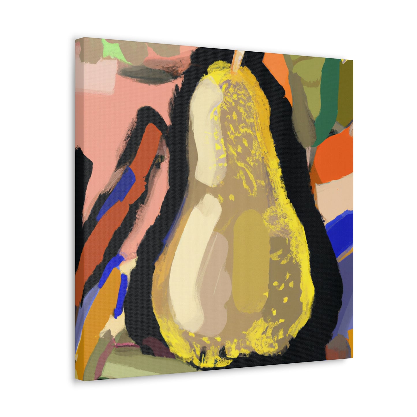 Pear in Abstraction - Canvas