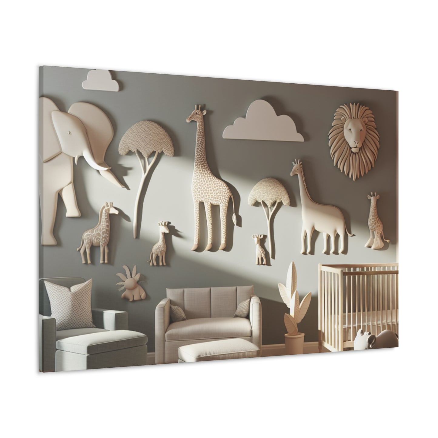 Wild Kingdom Serenade - Canvas