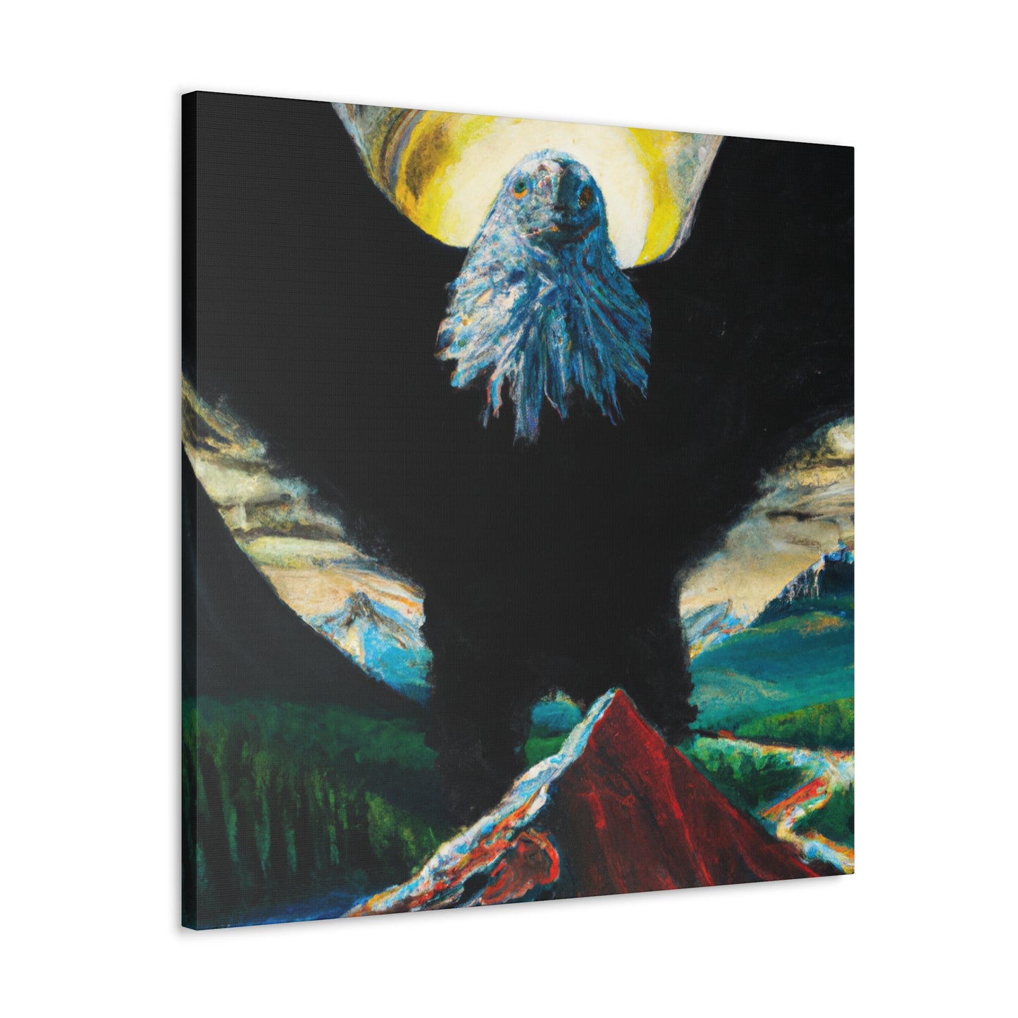 "The Majestic Bald Eagle" - Canvas