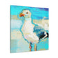 "Seagull In Flight" - Canvas