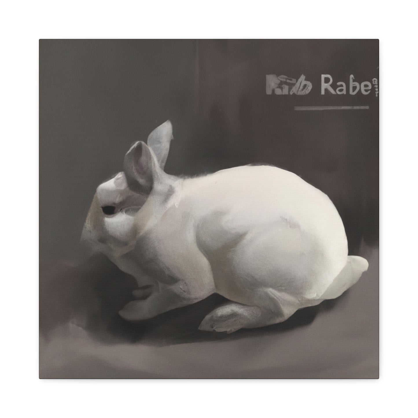 Rabbit in Realism - Canvas