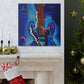 Electric Guitar Shimmering - Canvas